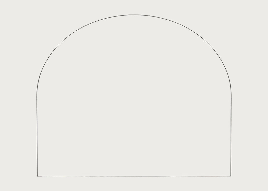 Fine Edge Mirror Over Mantle — image 6