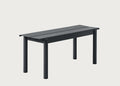 Linear Outdoor Steel Bench — image 1