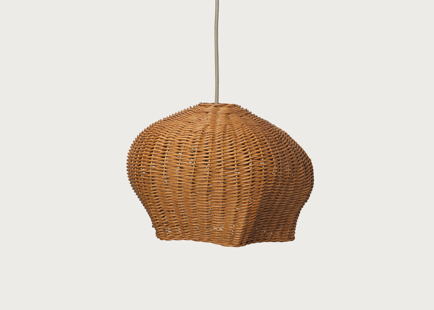 Drape Rattan Lampshade — image 1
