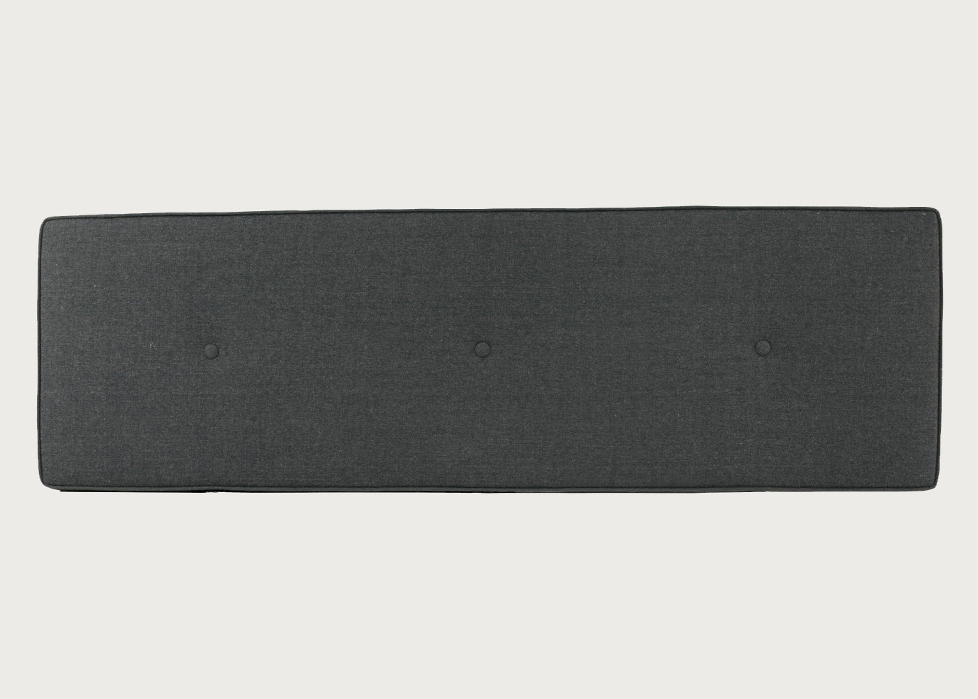 Brunel Blanket Box Cushion Smoke Grey — image 1