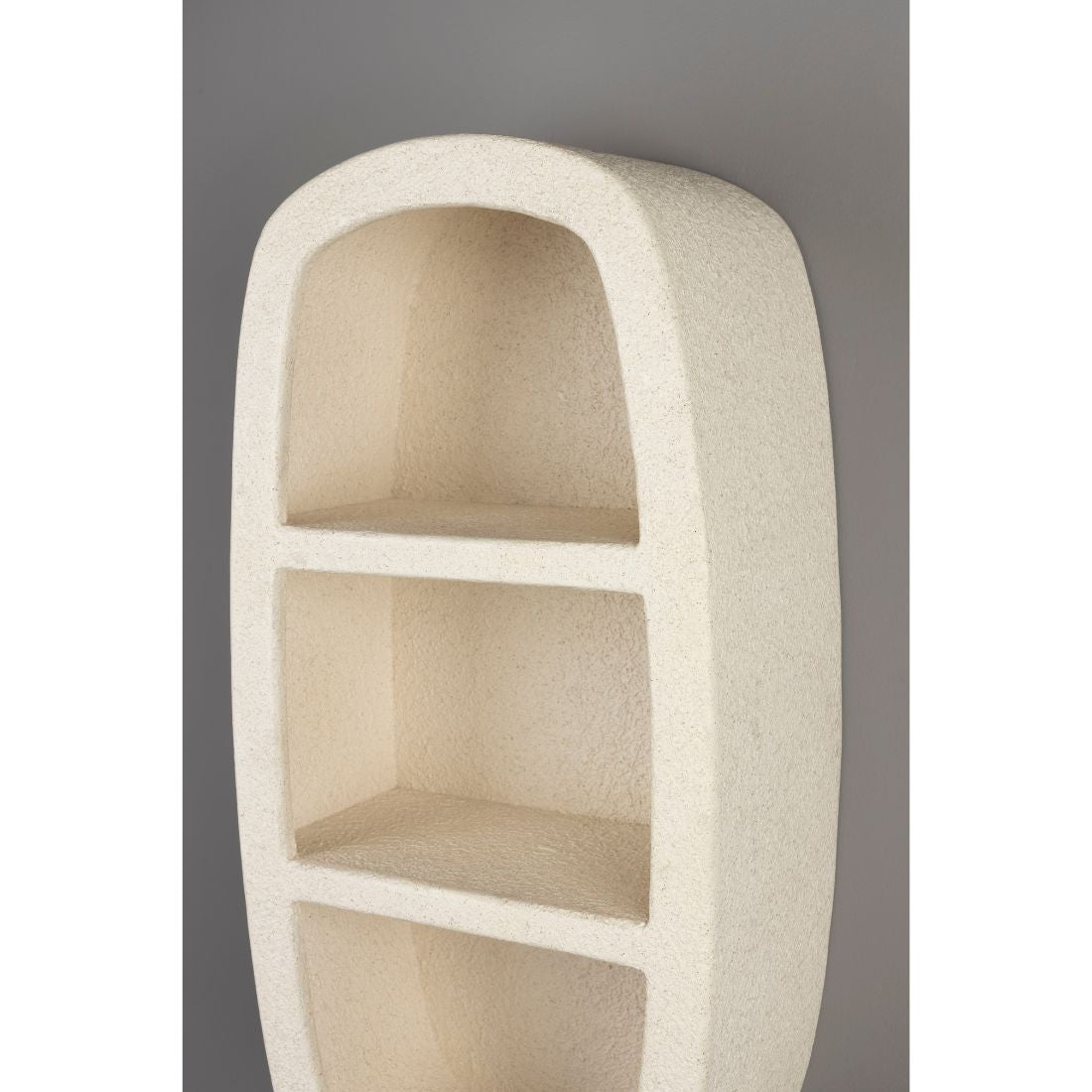 Veda 2 Recycled Marble Wall Shelf — image 3