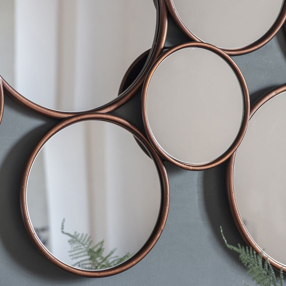 Kempsford Mirror in Copper 58.5x121cm — image 4