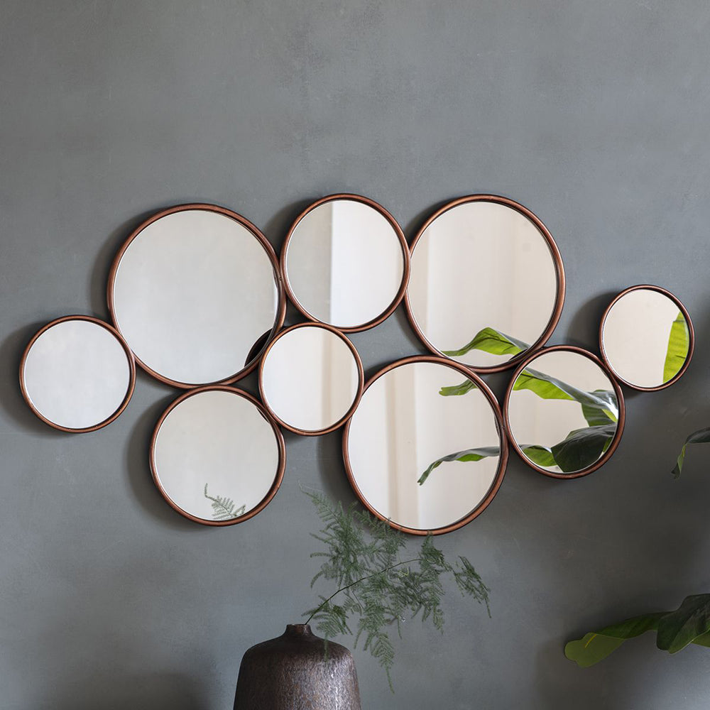 Kempsford Mirror in Copper 58.5x121cm — image 5