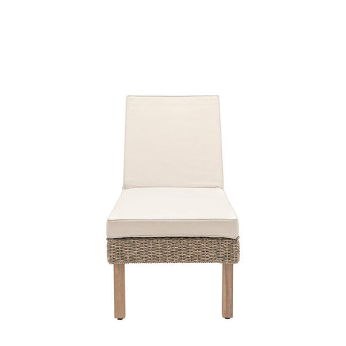 Avena Outdoor Sun Lounger - Natural — image 1