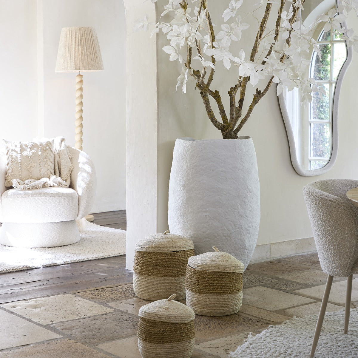 Tingri Vase - Cream — image 10