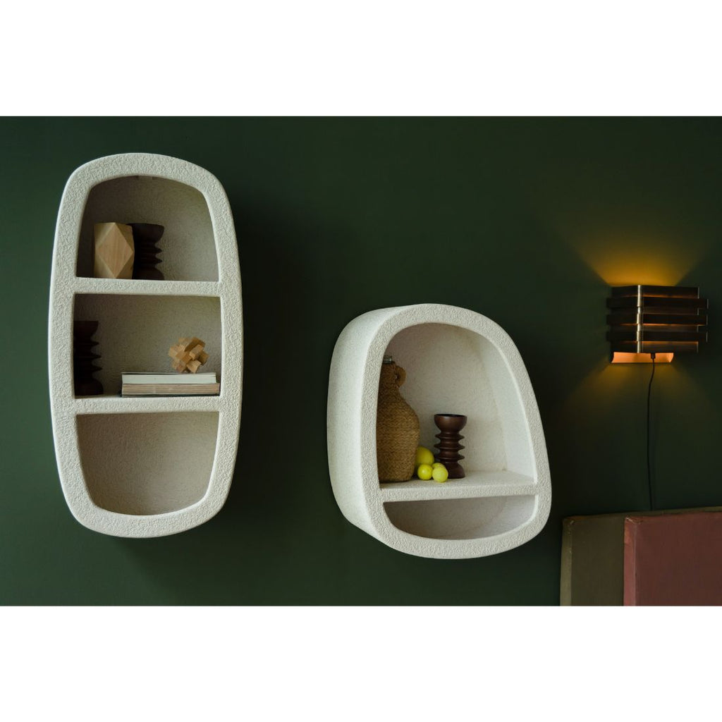 Veda 2 Recycled Marble Wall Shelf — image 8
