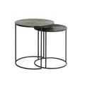 Talca Set of 2 Side Tables - Antique Copper — image 1