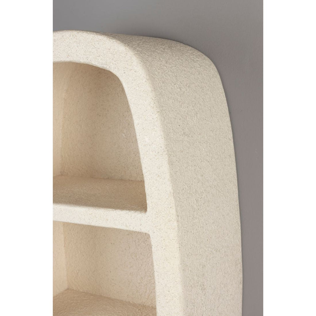 Veda 2 Recycled Marble Wall Shelf — image 6
