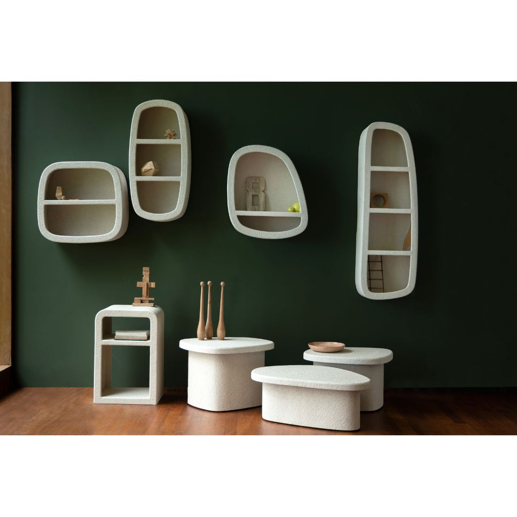 Veda 2 Recycled Marble Wall Shelf — image 7