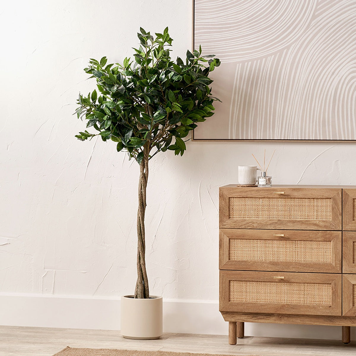 Faux Bay Tree in Pot - Medium — image 2