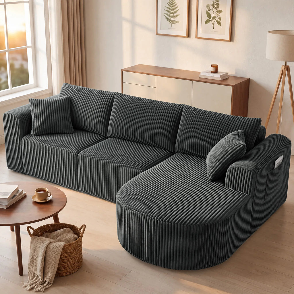 Modular Sofa with Memory Foam