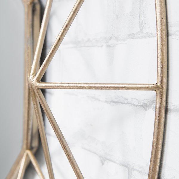 Andromeda Geometric Mirror in Gold 88.5x88.5cm — image 4