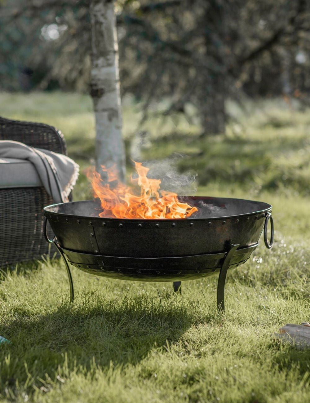 Traditional Outdoor Firepit — image 1
