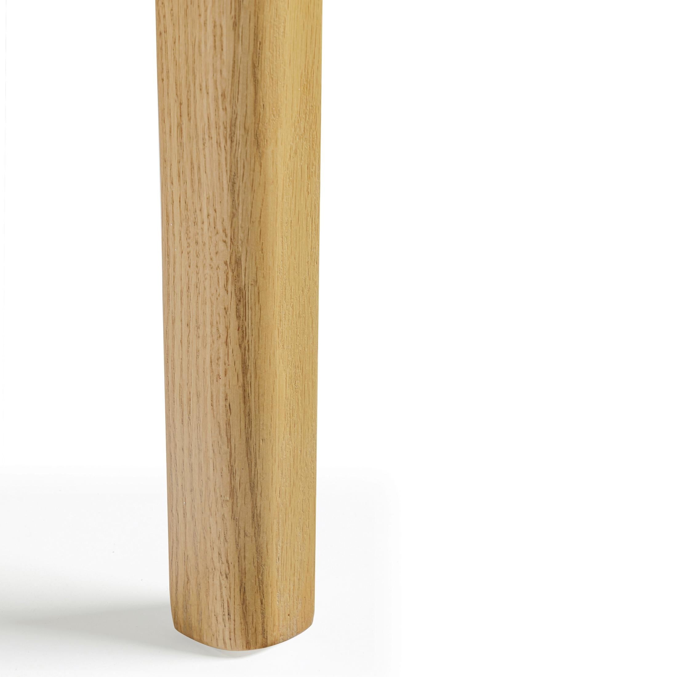 Belle 2 Drawer Solid Oak Wood Console Table — image 7