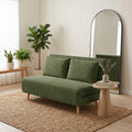 Bobby Green Jumbo Corduroy Folding Double Sofa Bed — image 1