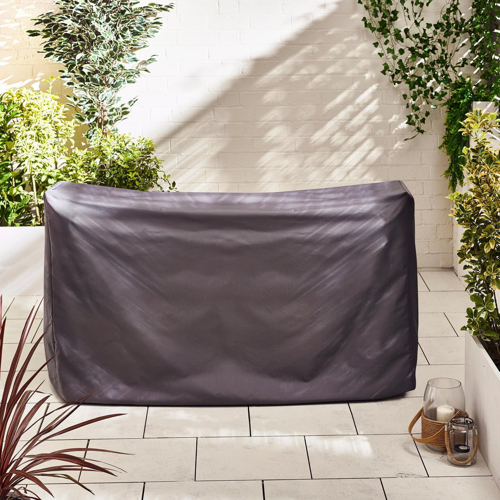 Belize Grey Rattan 2 Seat Garden Bistro Set — image 7