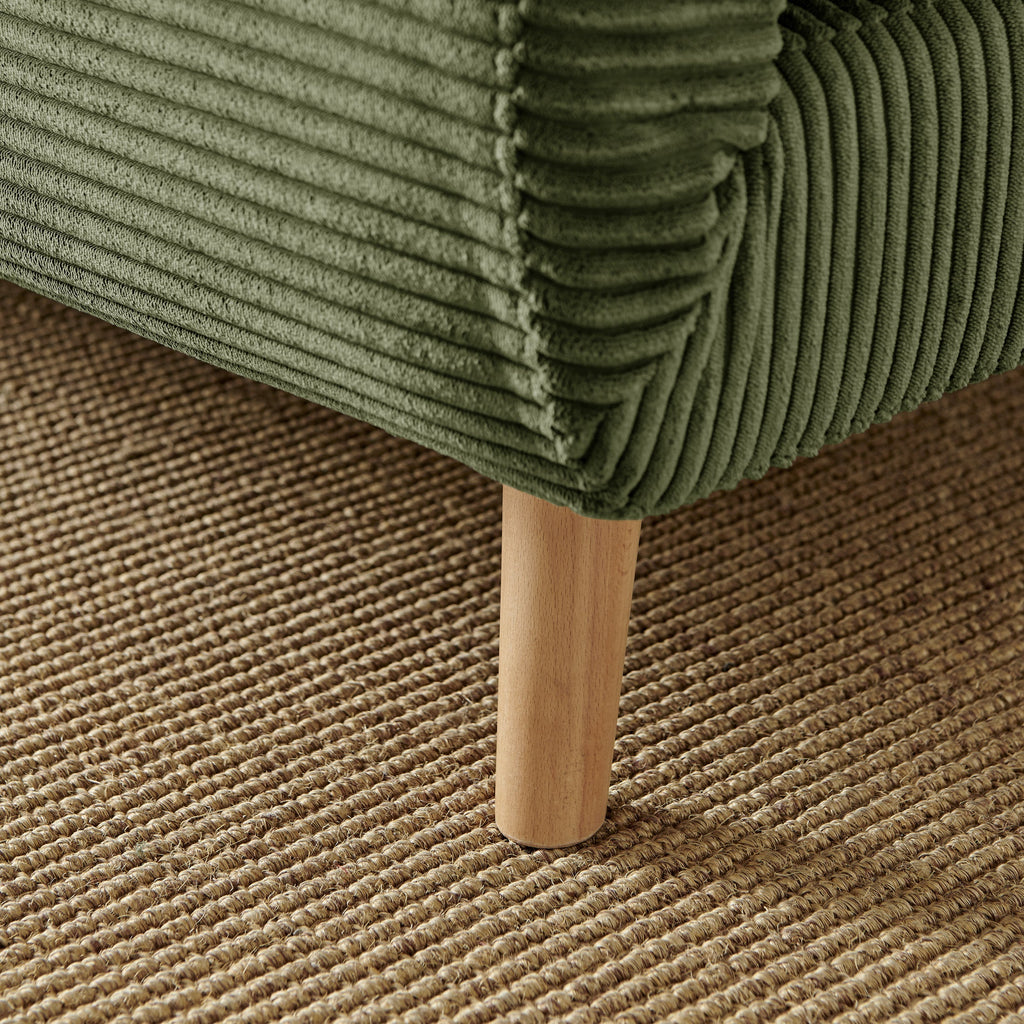 Bobby Green Jumbo Corduroy Folding Double Sofa Bed — image 10
