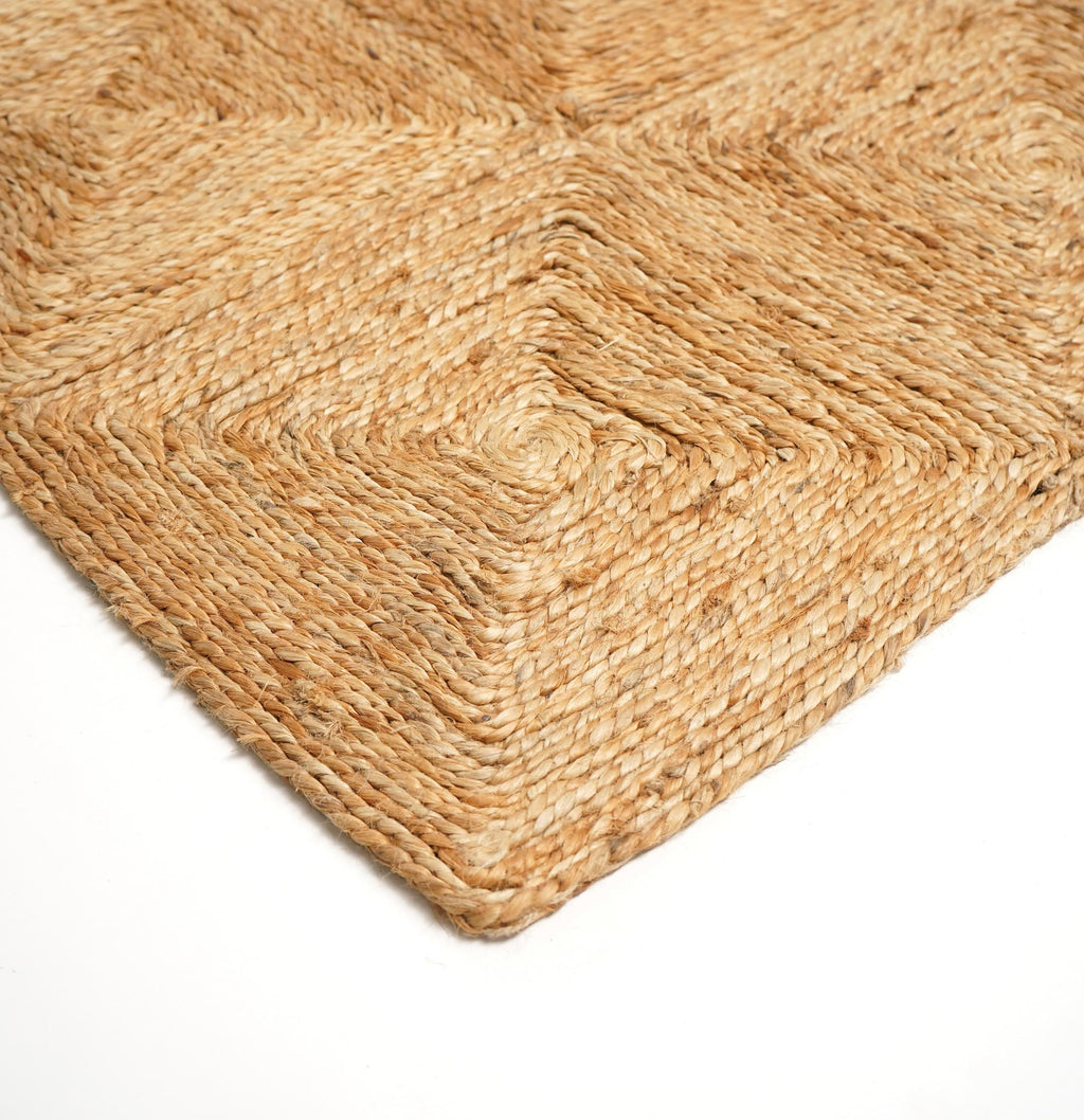 Carys Natural Jute Squares Rug 160x230cm — image 7