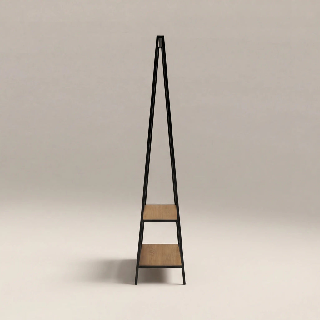 Seaford Clothing Rack - Black & Oak — image 3