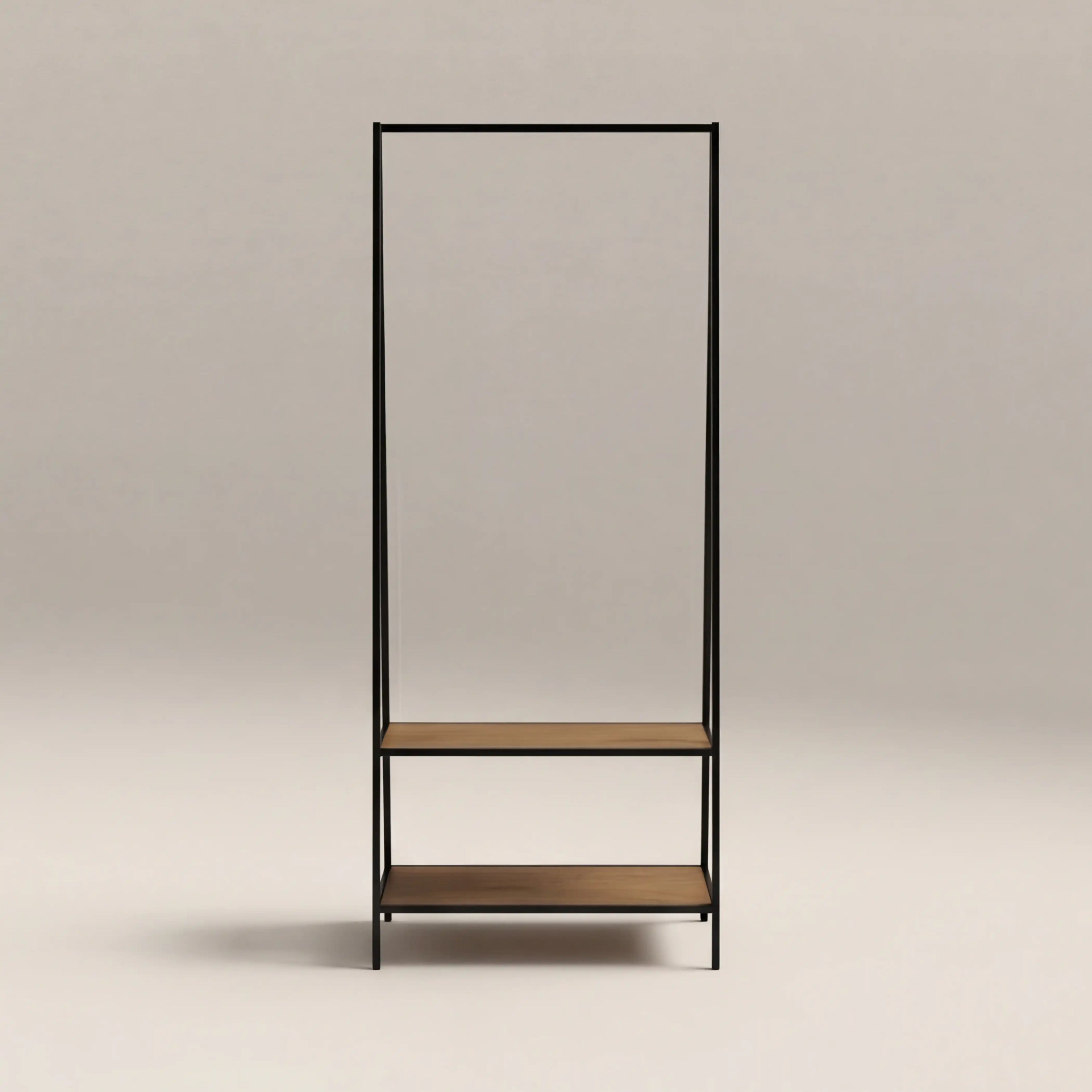 Seaford Clothing Rack - Black & Oak — image 4