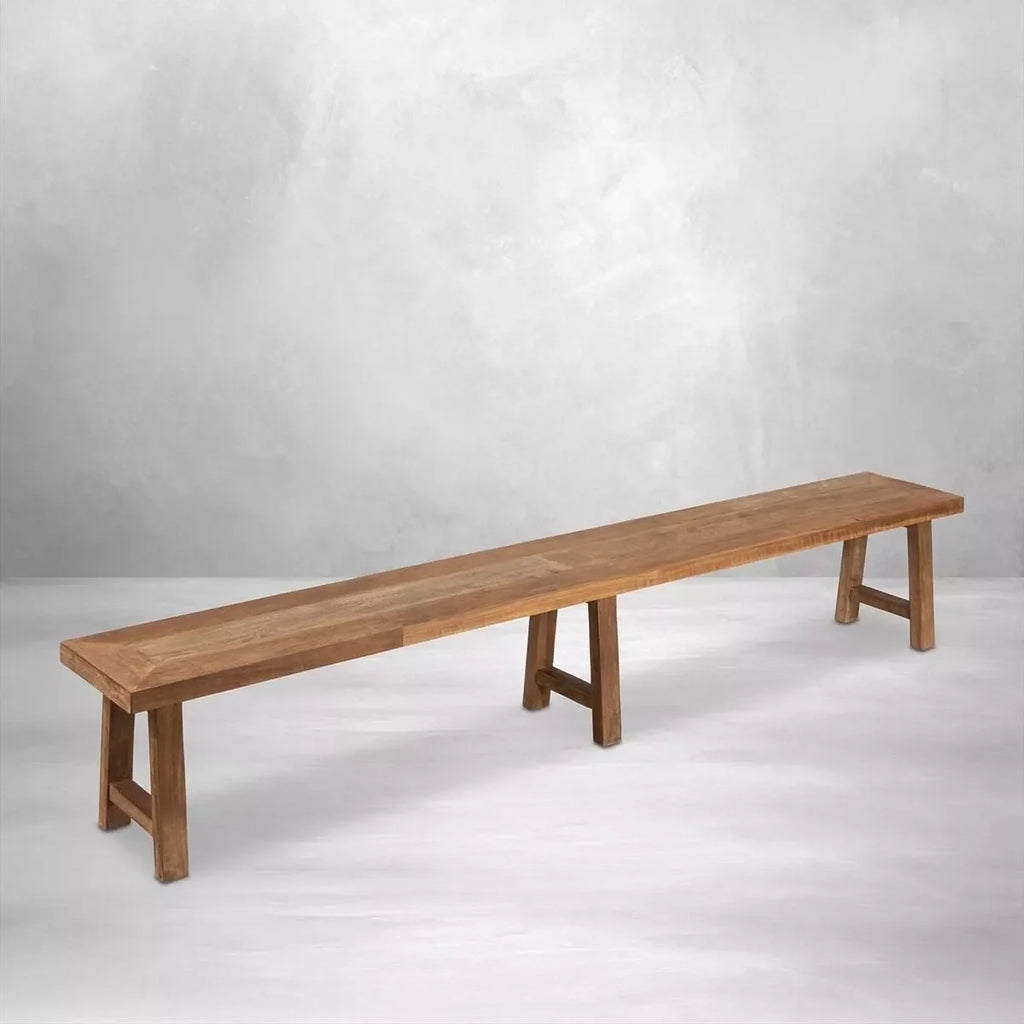 Monastery Bench - Recycled Teakwood — image 5
