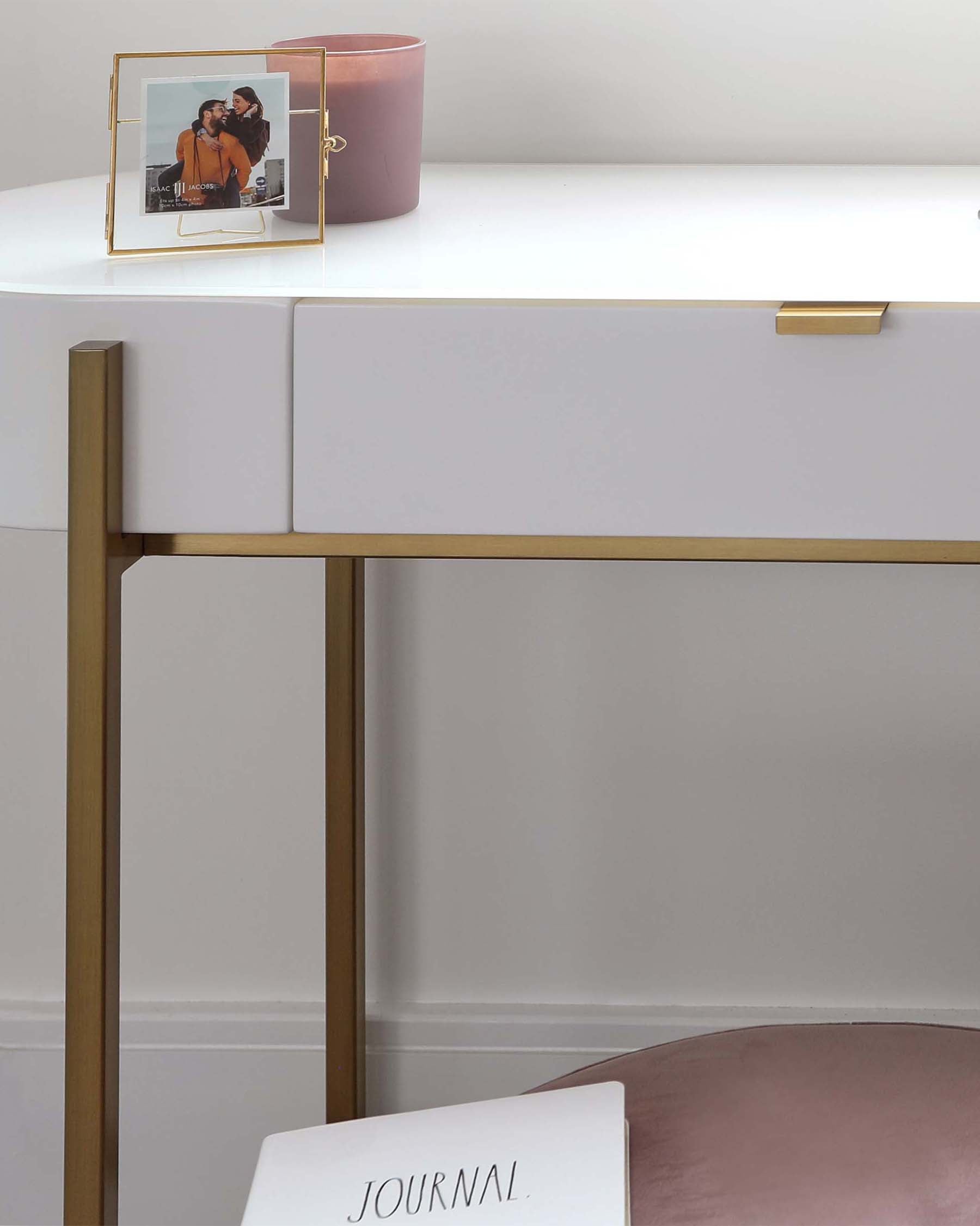 Carmen White Dressing Table — image 5