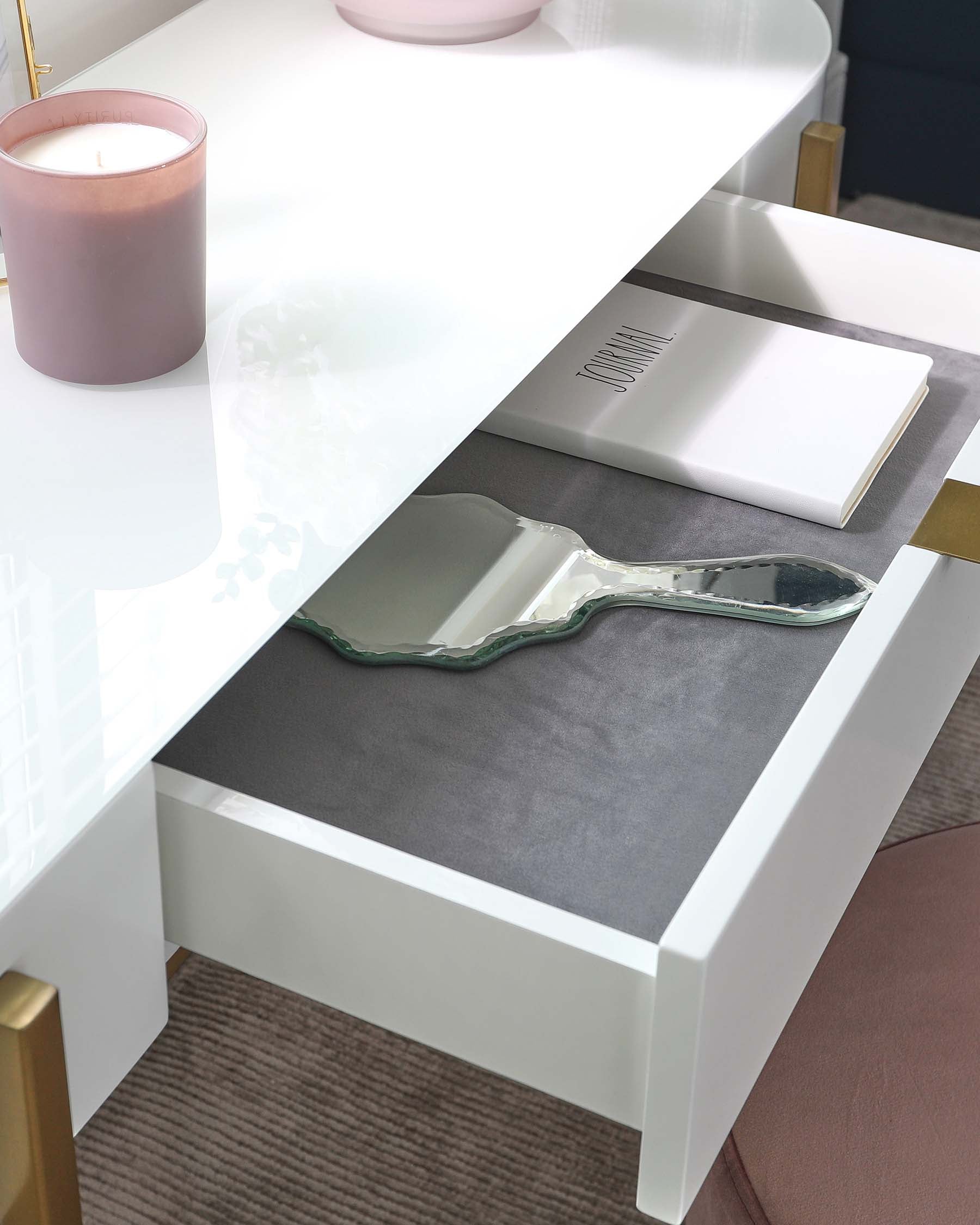 Carmen White Dressing Table — image 4