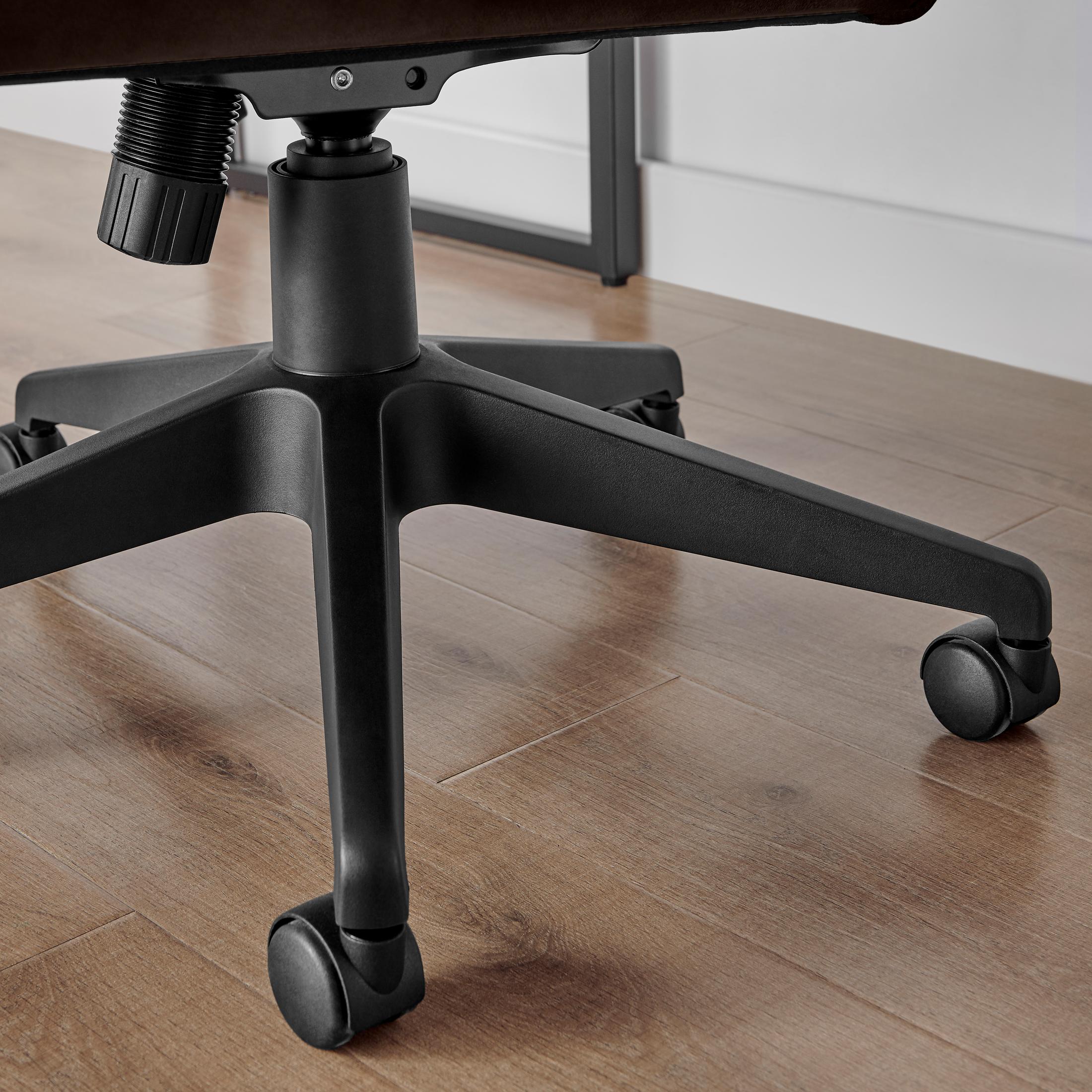 Centro Brown Velvet Reclining Office Chair — image 7