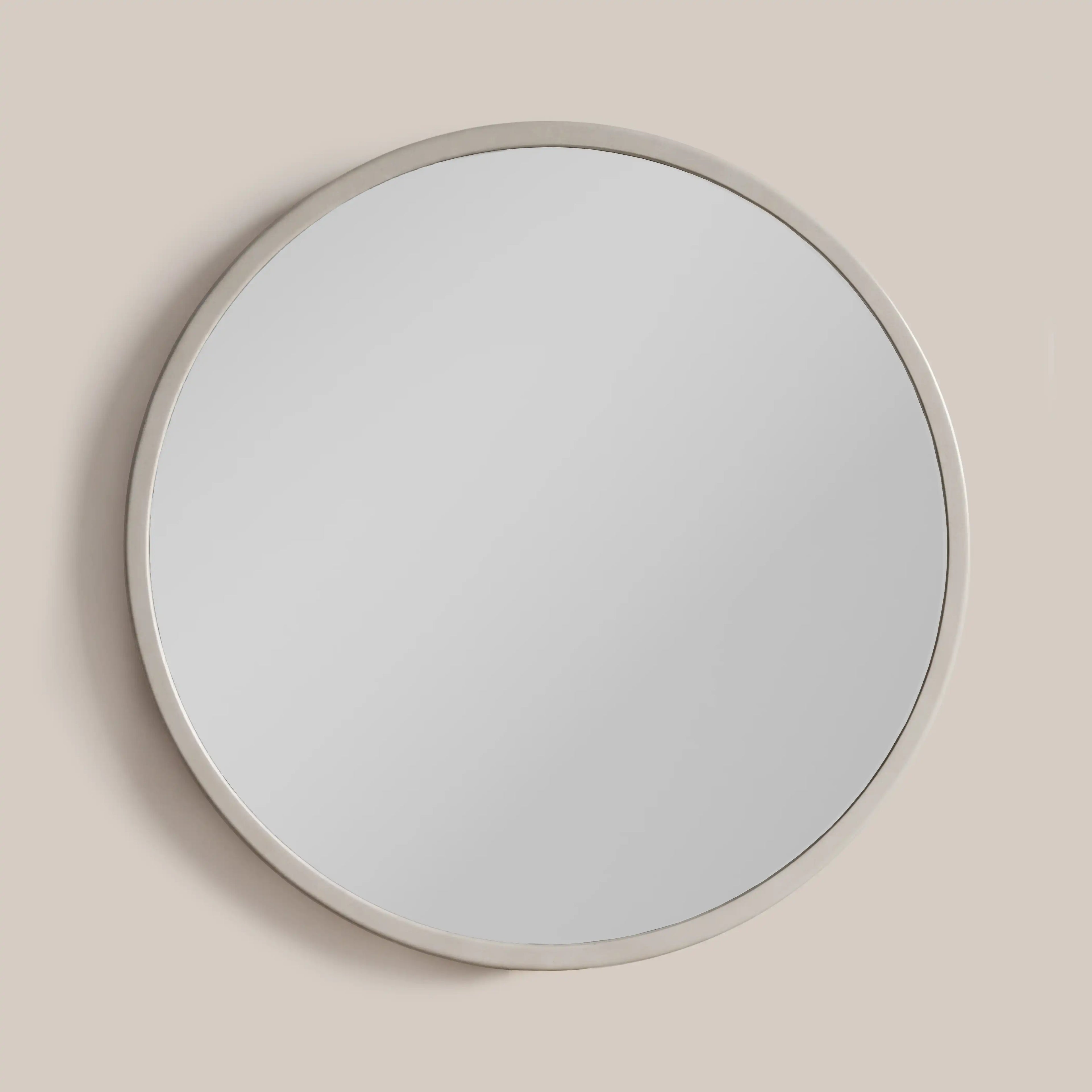 Suvi Round Dressing Table Mirror, 60 cm - Ivory — image 1
