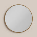 Oliver Round Dressing Table Mirror, 60 cm - Brass — image 1