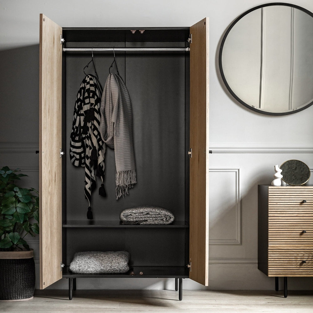 Harlow 2 Door Wardrobe — image 5