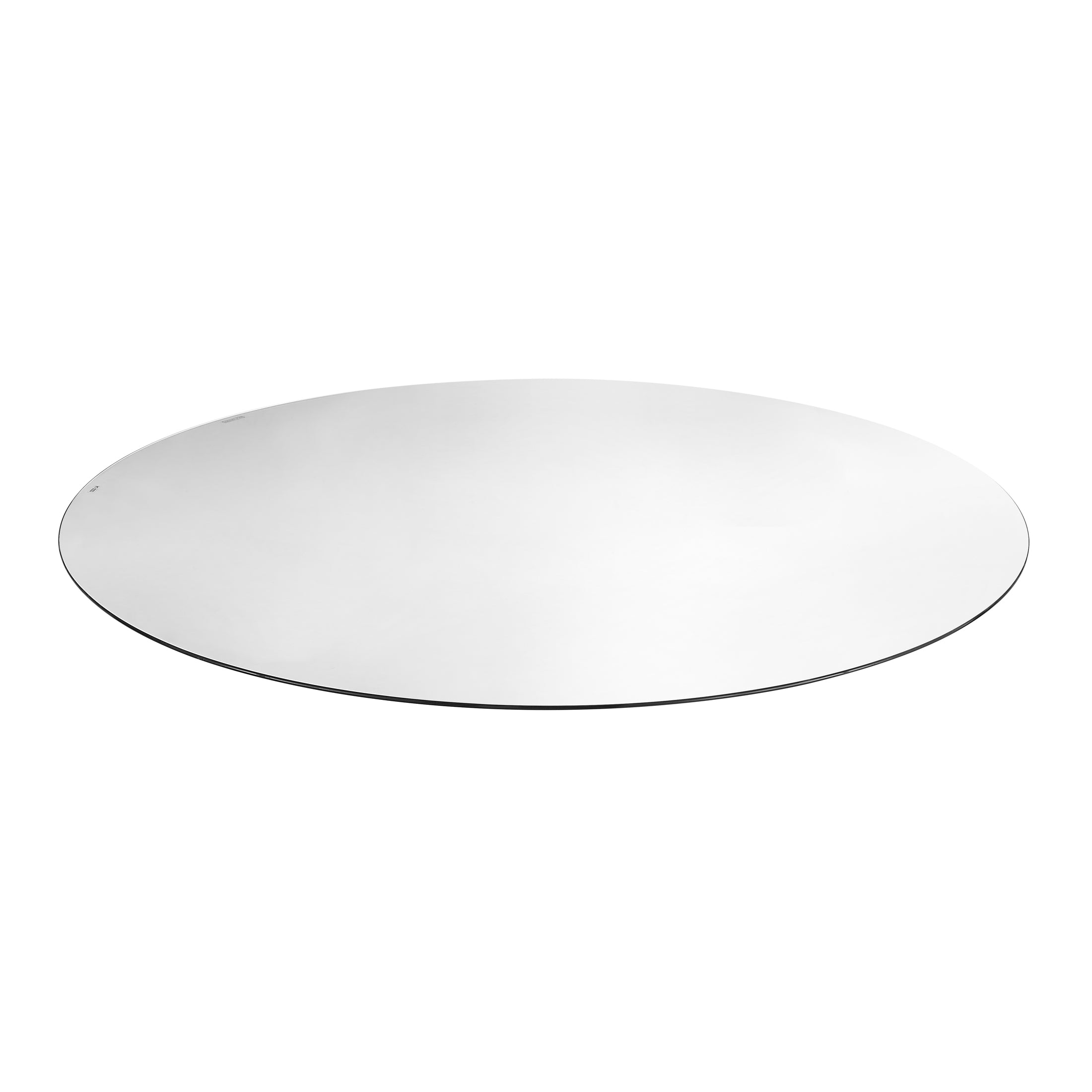 Round Glass Table Protector Topper 120cm — image 1