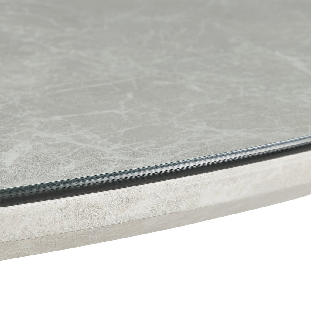 Round Glass Table Protector Topper 120cm — image 8