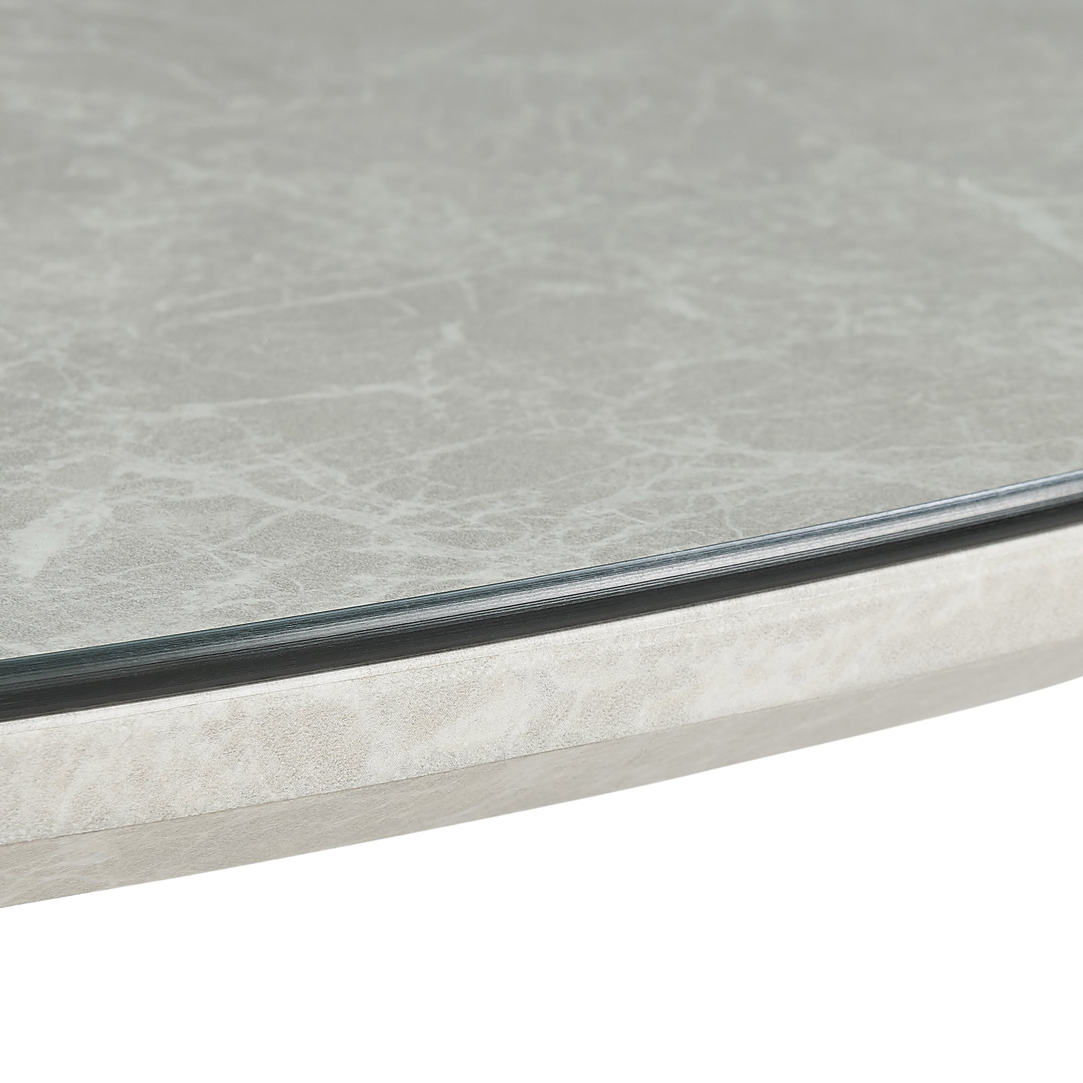 Round Glass Table Protector Topper 120cm — image 8