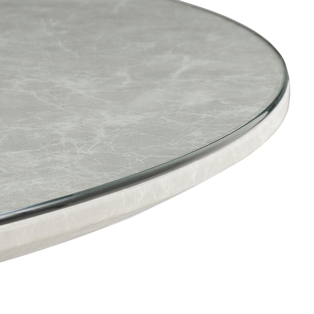 Round Glass Table Protector Topper 120cm — image 4