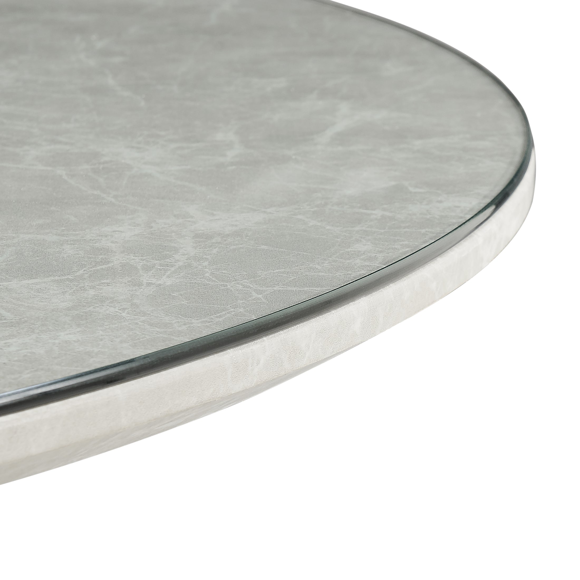 Round Glass Table Protector Topper 120cm — image 4
