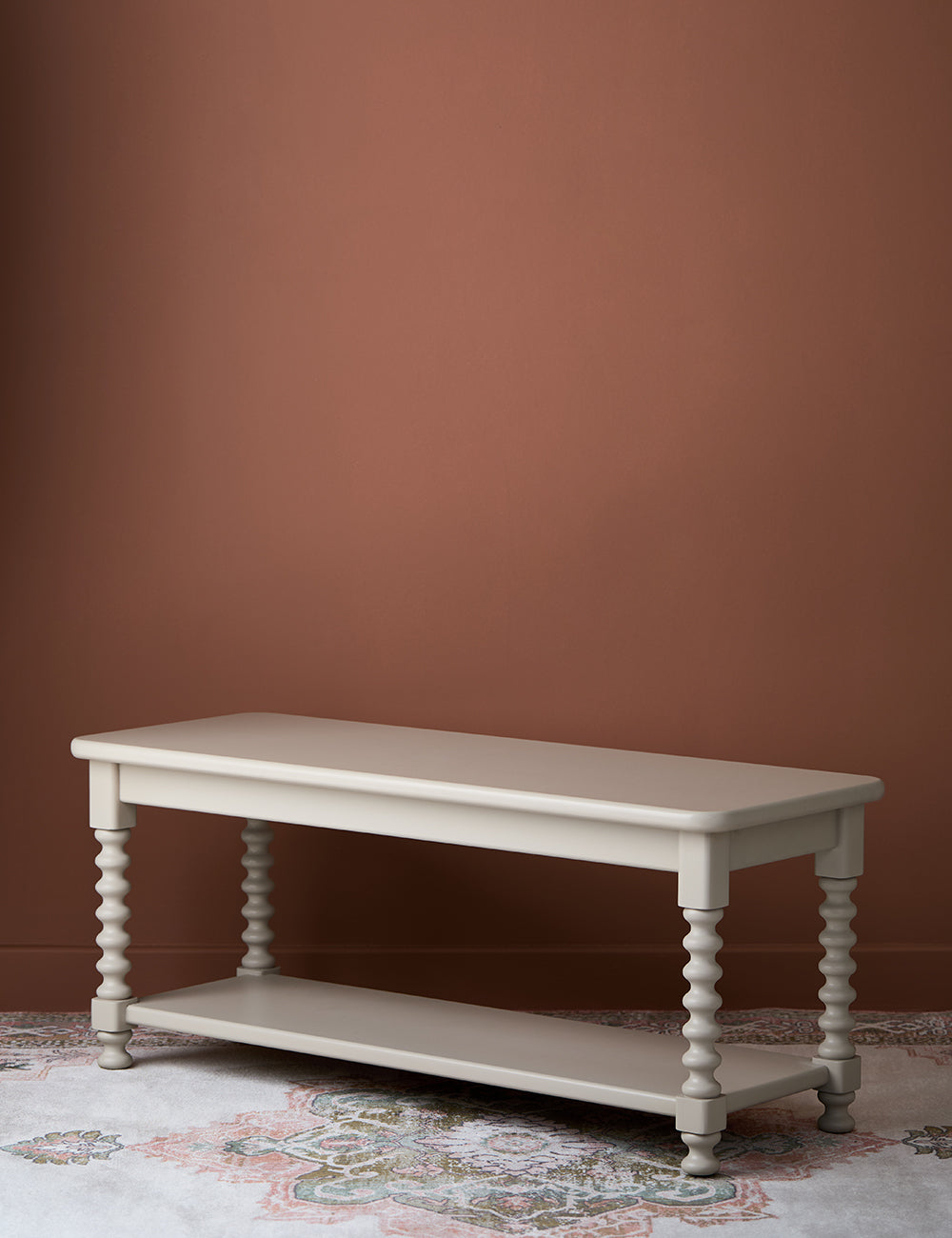 Harlow Bench In Panna Cotta — image 2