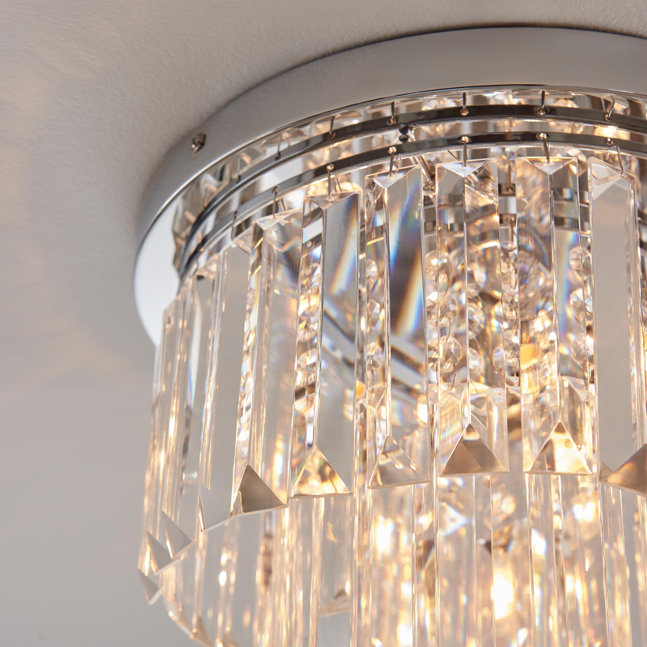 Isabella Cut Glass Crystal Drop Ceiling Light — image 4