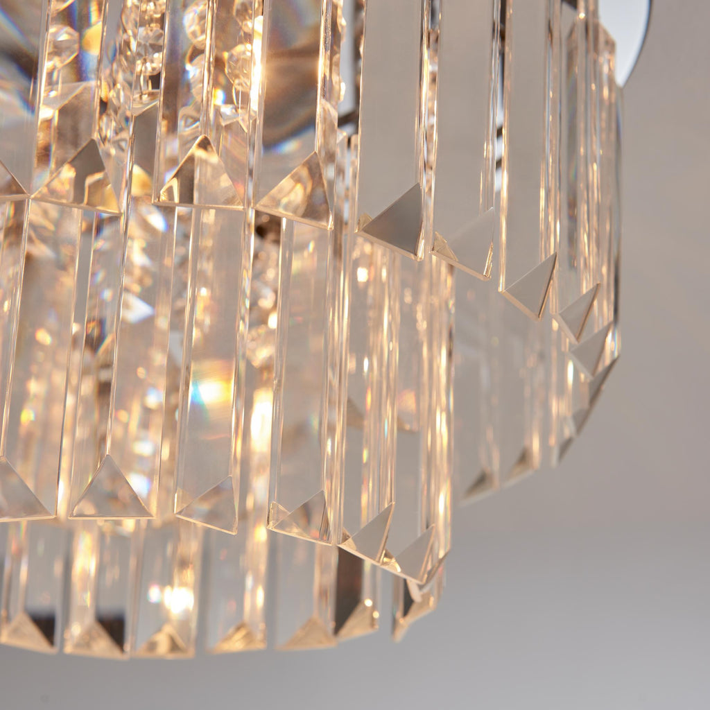 Isabella Cut Glass Crystal Drop Ceiling Light — image 6