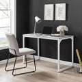 Kendrick Grey and White Office Desk — image 1