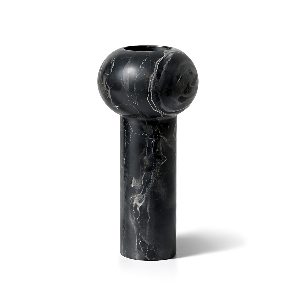 Isadora Vase - Black Marble — image 4