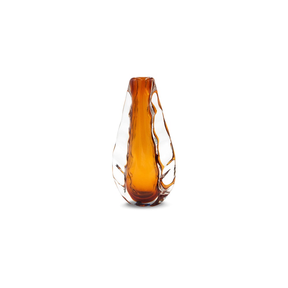 Astell Crystal Vase - Amber — image 2