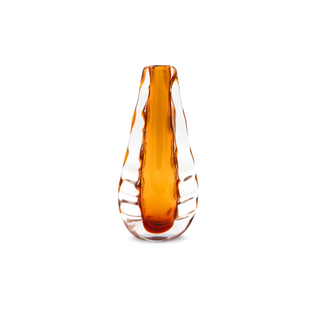 Astell Crystal Vase - Amber — image 6