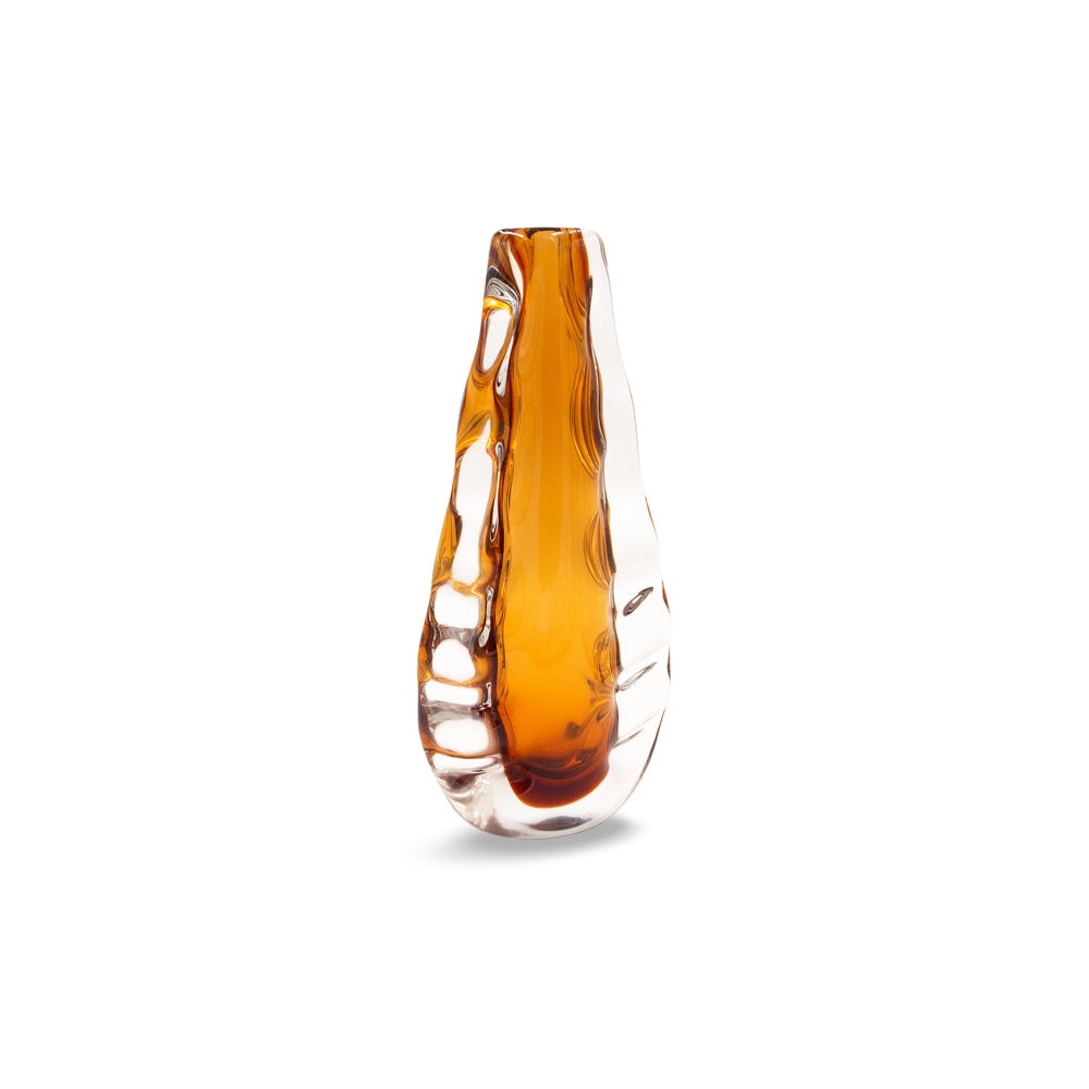 Astell Crystal Vase - Amber — image 8