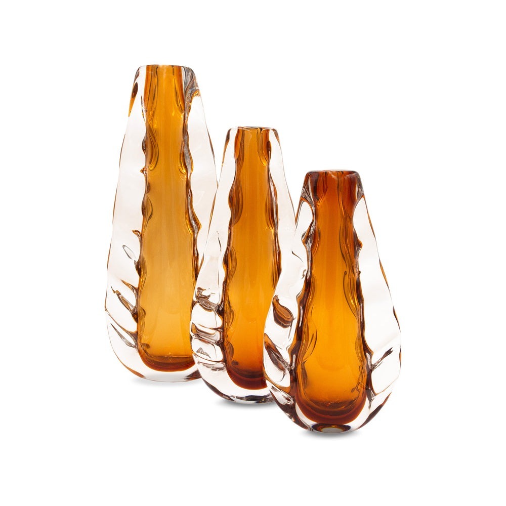 Astell Crystal Vase - Amber — image 10