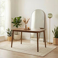 Lynton Rectangular Walnut Effect Wood 4 Seater Dining Table — image 1