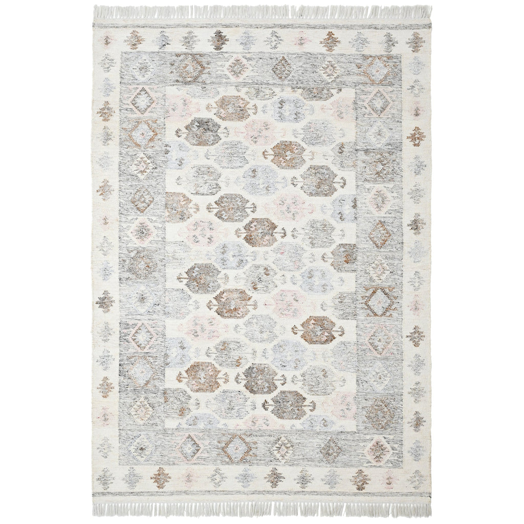 Maren Grey Kilim Patterned Indoor / Outdoor Rug 160x230cm — image 2