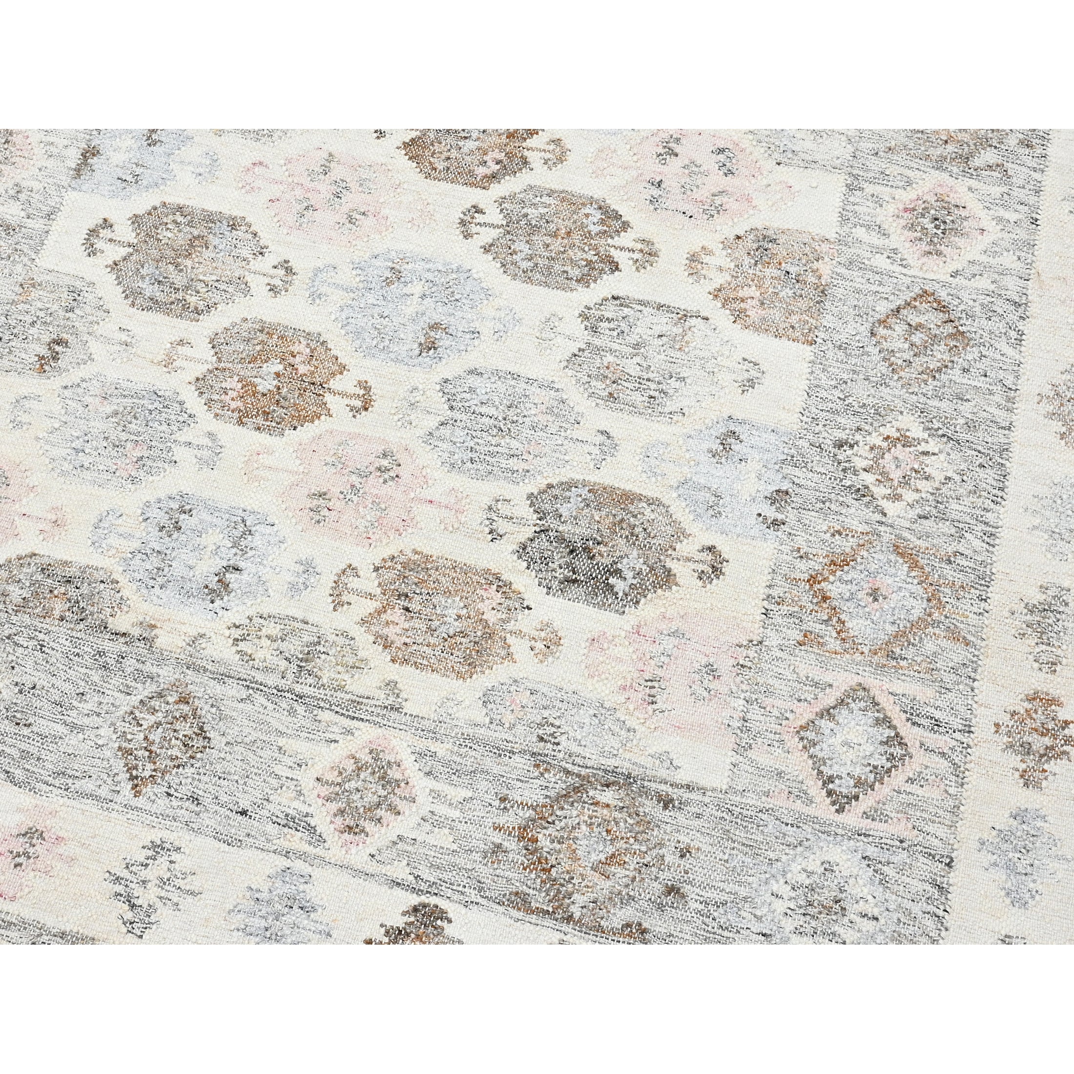 Maren Grey Kilim Patterned Indoor / Outdoor Rug 160x230cm — image 5