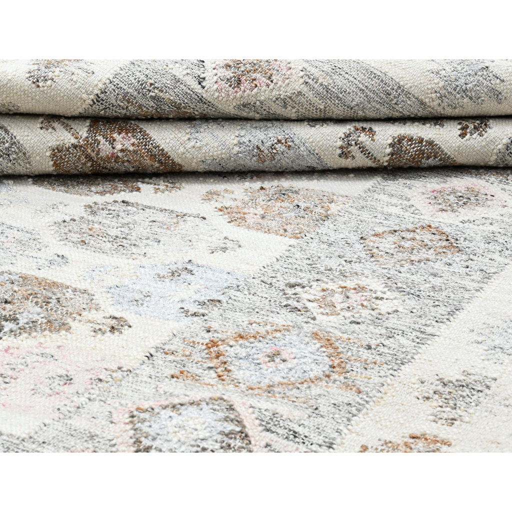 Maren Grey Kilim Patterned Indoor / Outdoor Rug 160x230cm — image 7