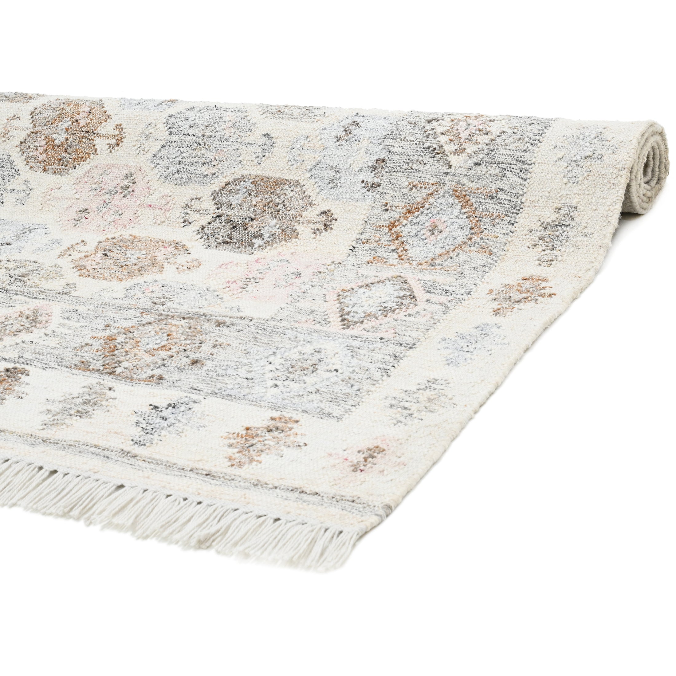 Maren Grey Kilim Patterned Indoor / Outdoor Rug 160x230cm — image 8